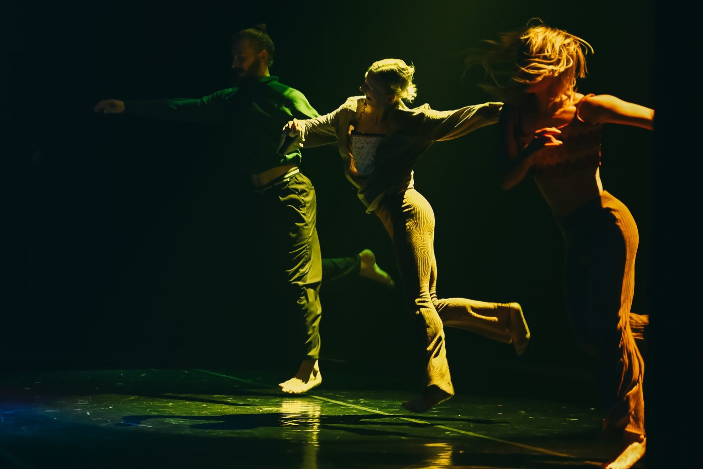 “Listen!” — production photo